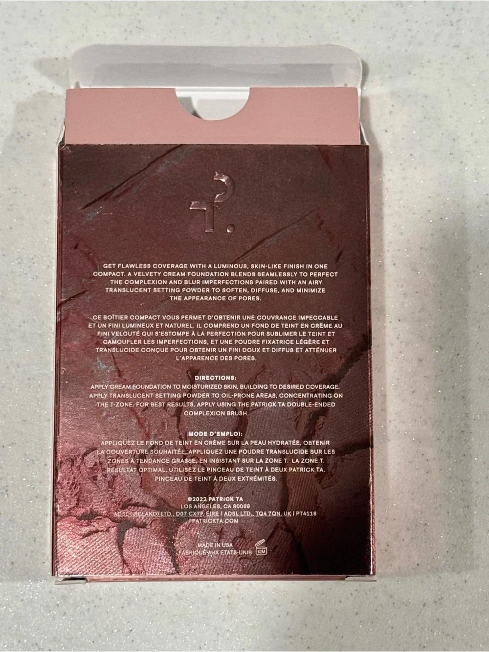 Patrick Ta Cream Foundation & Finishing Powder Duo - Tan 1